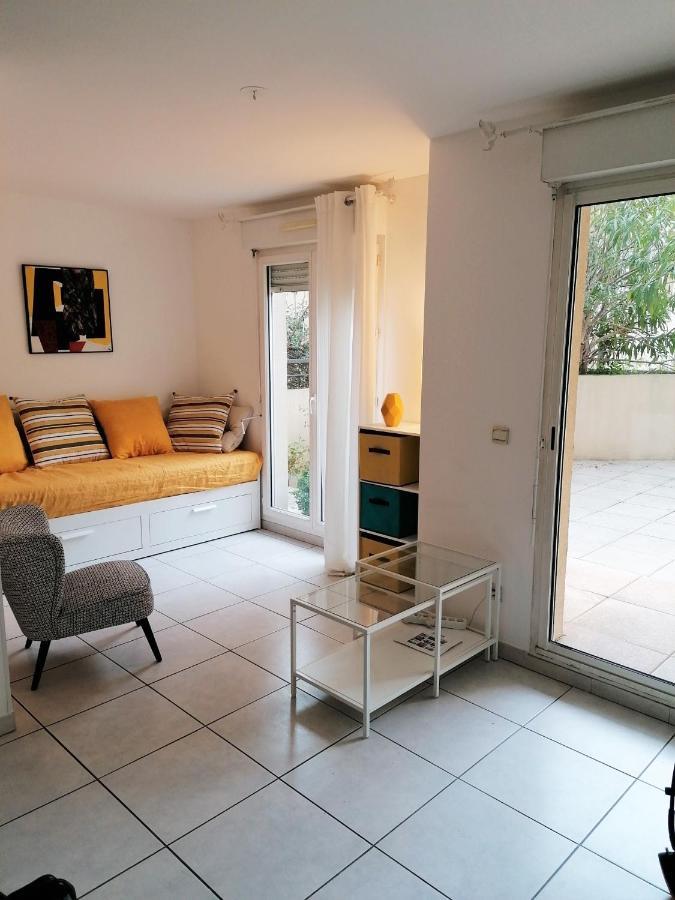 Studio Neuf 25 M2, Terrasse 35 M2 Proche Port Nice, Centre Ville Exterior foto