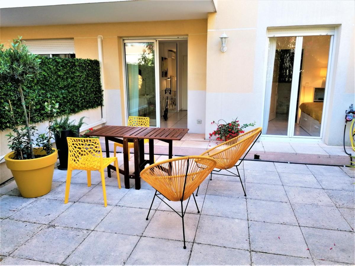 Studio Neuf 25 M2, Terrasse 35 M2 Proche Port Nice, Centre Ville Exterior foto