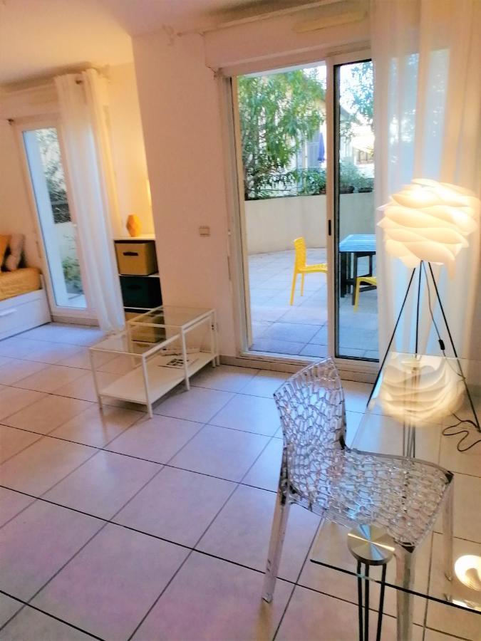 Studio Neuf 25 M2, Terrasse 35 M2 Proche Port Nice, Centre Ville Exterior foto