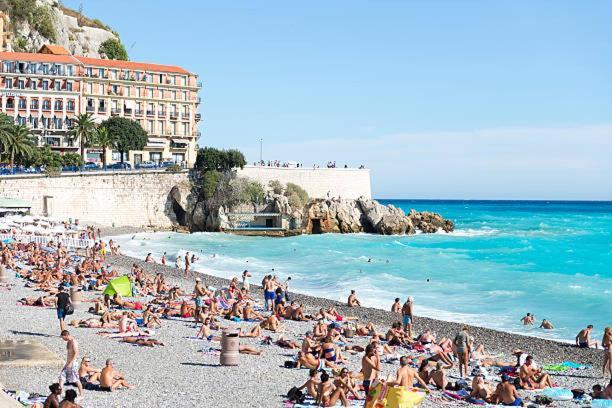 Studio Neuf 25 M2, Terrasse 35 M2 Proche Port Nice, Centre Ville Exterior foto